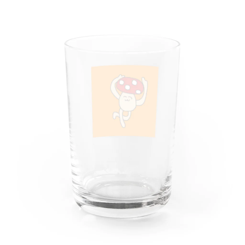 きのこのきんるいくんオーバーサイズTシャツ Water Glass :back