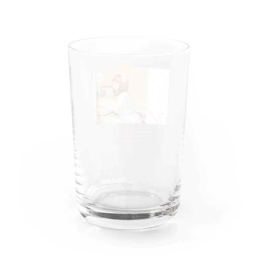 とても無能のいちごのシャワーカーテン Water Glass :back