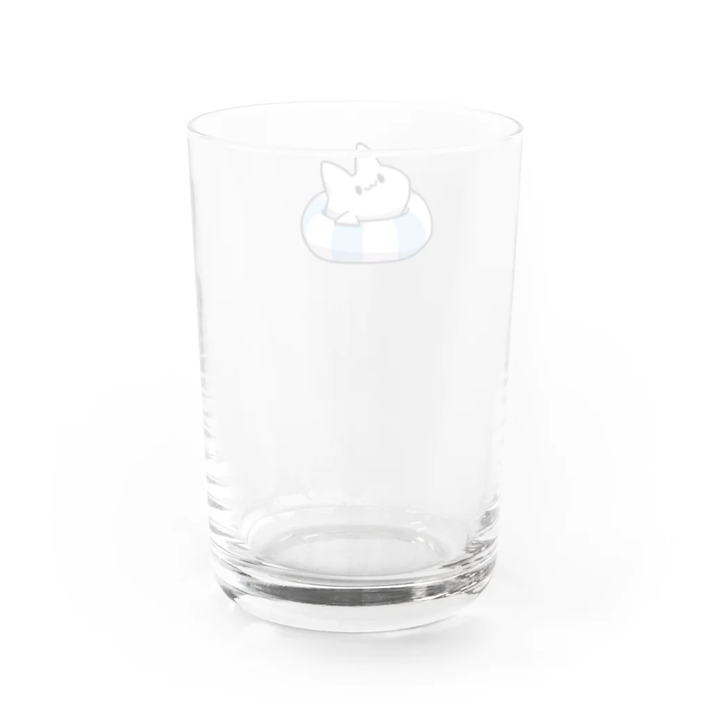 Sui2ゅゆのおさかな（かなづち） Water Glass :back