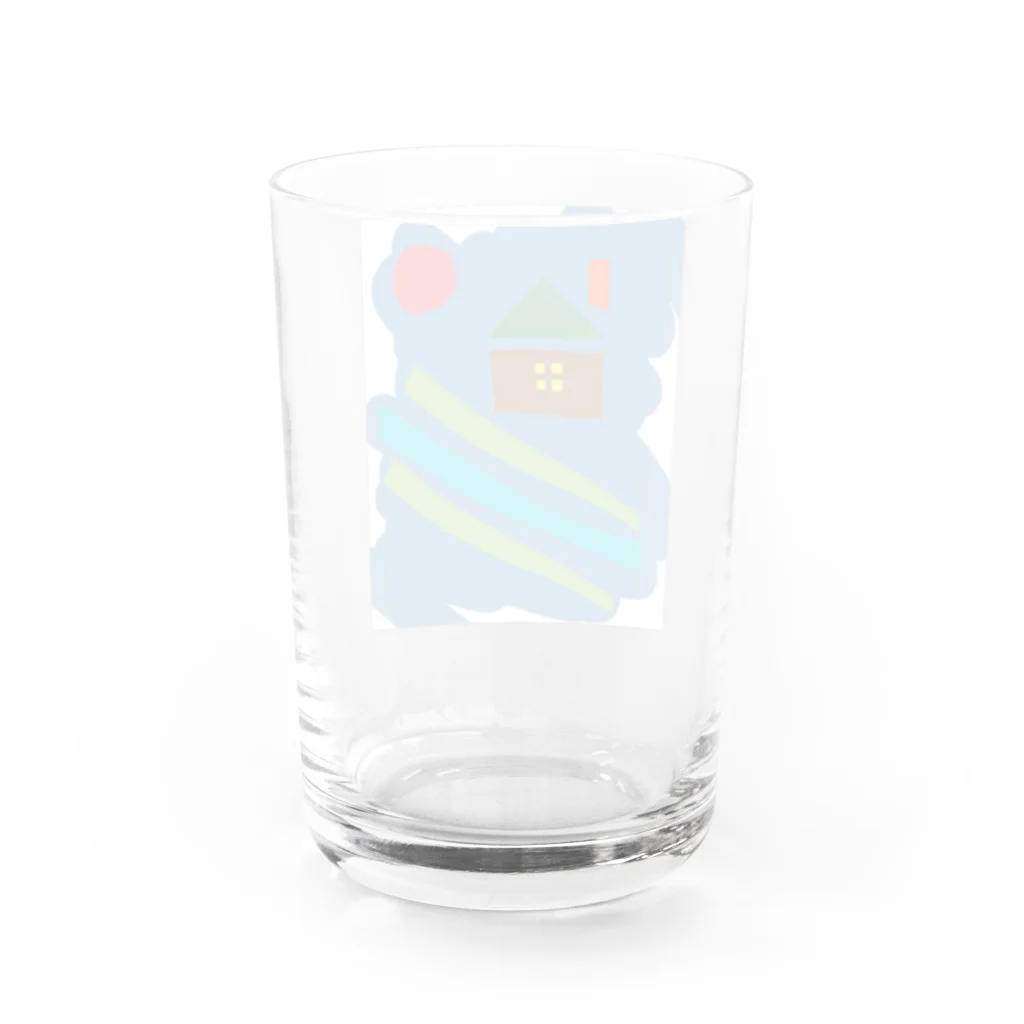 Paca. SHOPの在るいえの絵本 Water Glass :back