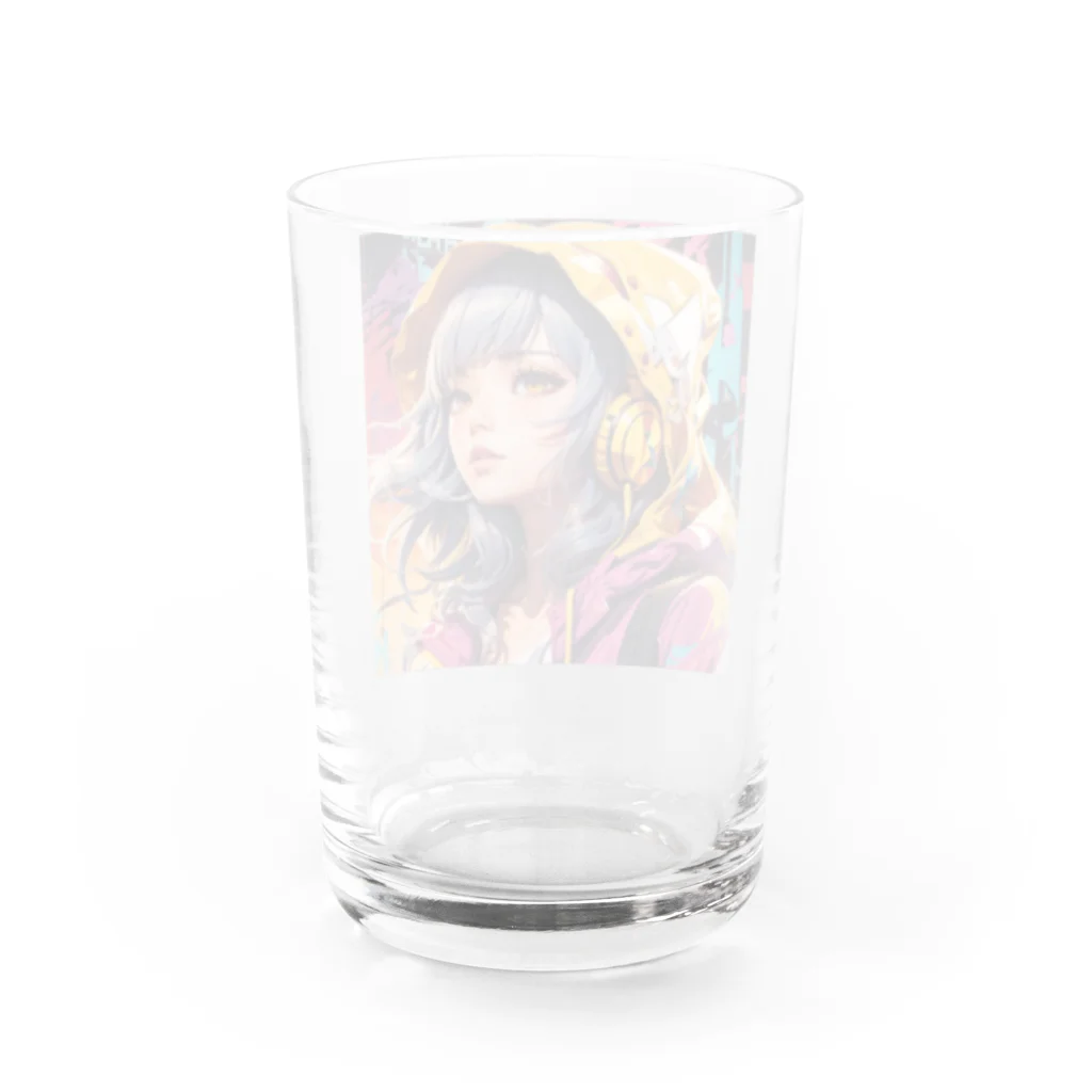 suuのストリート系女子 Water Glass :back