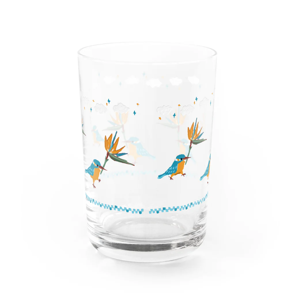 たいやき定食屋のゴクラクチョウカと青い鳥02 Water Glass :back
