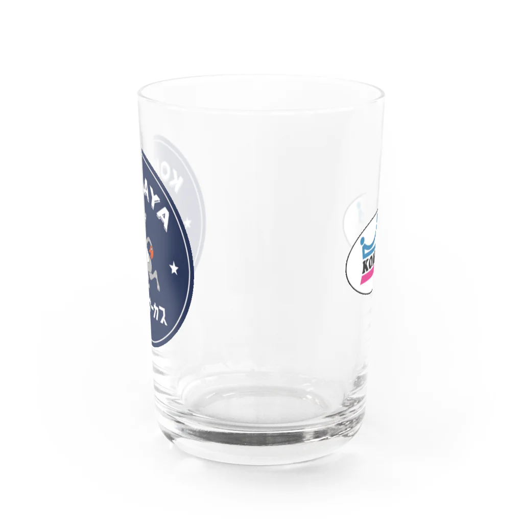 FrogPort（フロッグポート）のこまや おへそのサーカス Water Glass :back