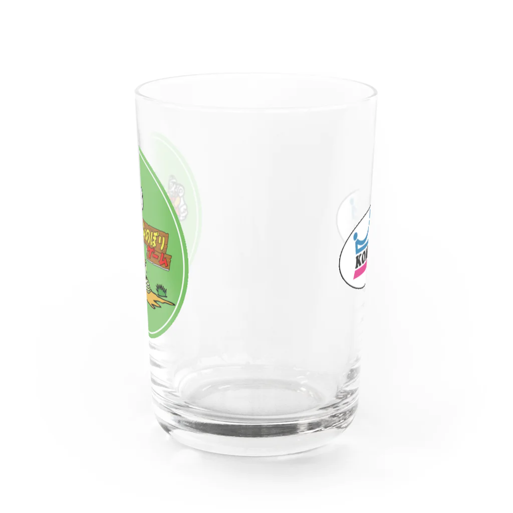 FrogPort（フロッグポート）のこまや 山のぼりゲーム（へびだ！） Water Glass :back