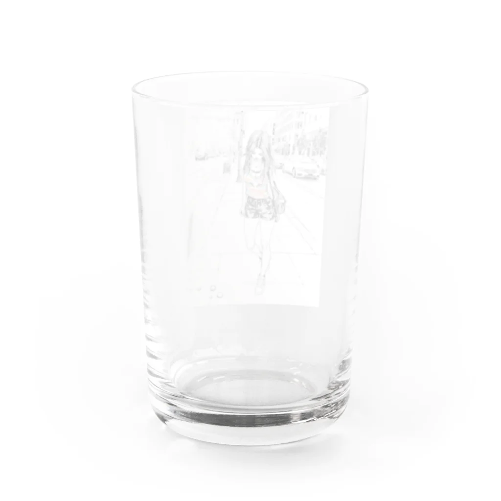 OtoAの隠れた宝石を探す人 Water Glass :back