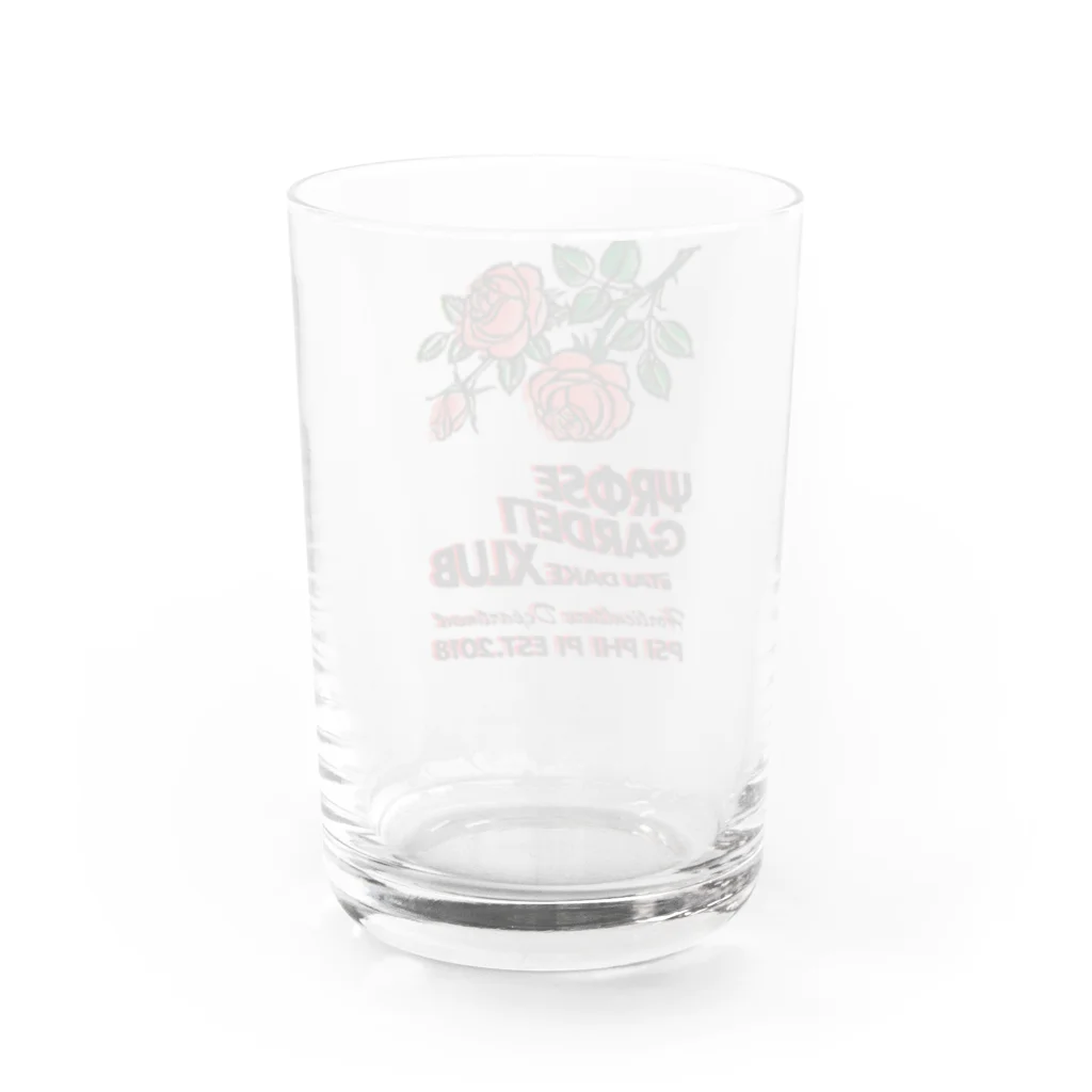Samurai Gardenサムライガーデンのvintage RGX Water Glass :back