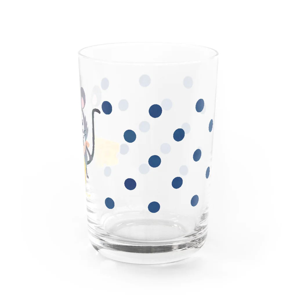 イラスト MONYAAT のチーズはここに！*グラス Water Glass :back