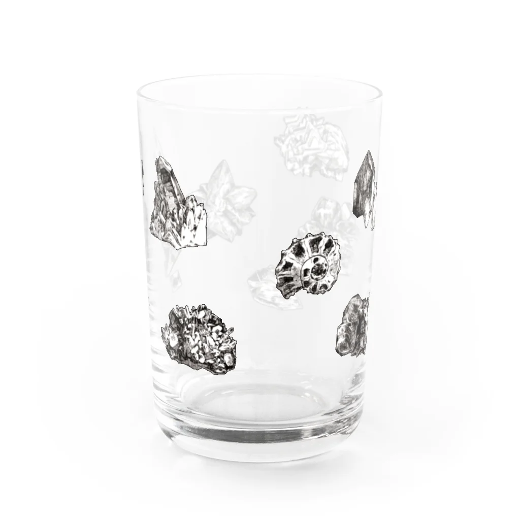 ジンボアユミの鉱物 Water Glass :back