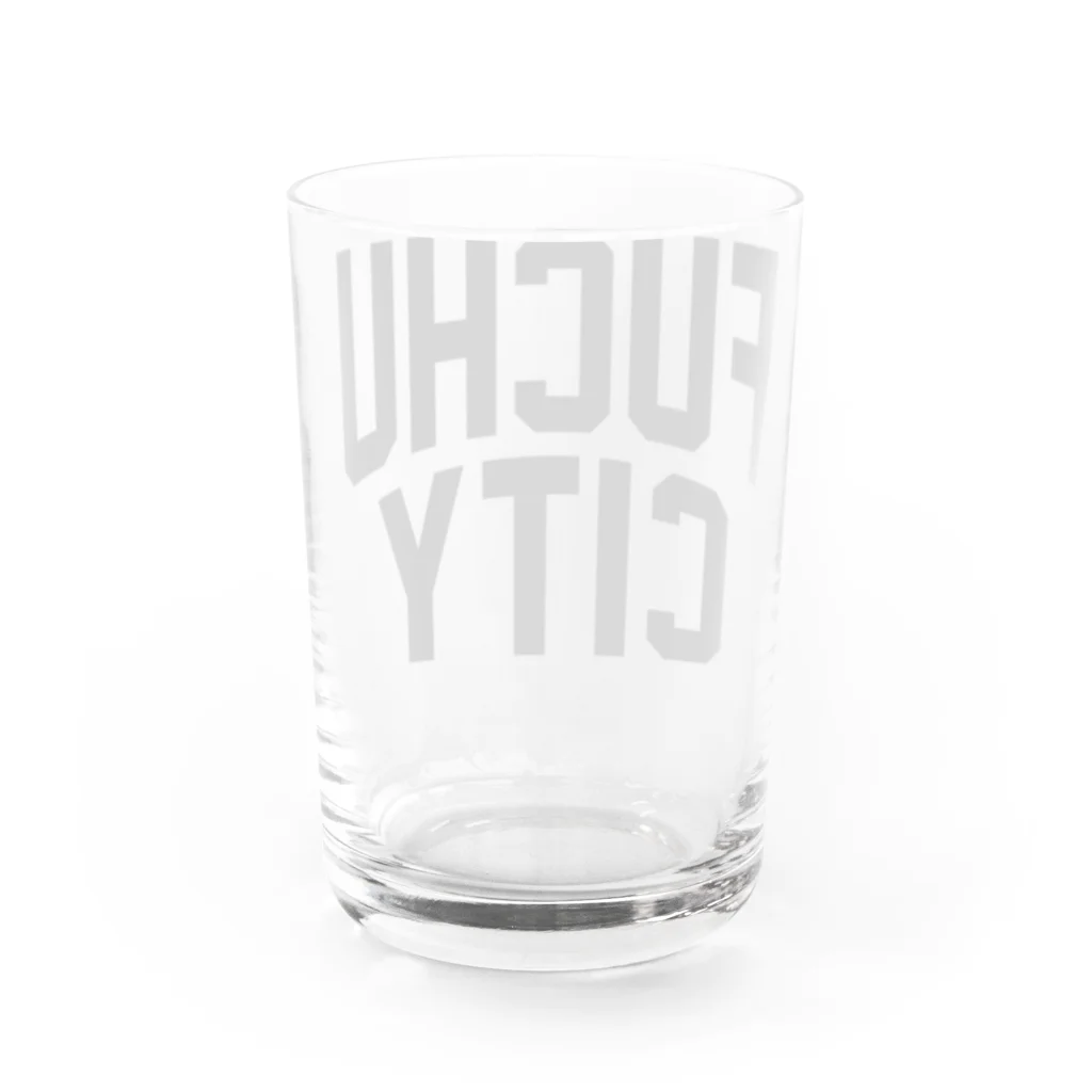 JIMOTOE Wear Local Japanのfuchu city　府中ファッション　アイテム Water Glass :back