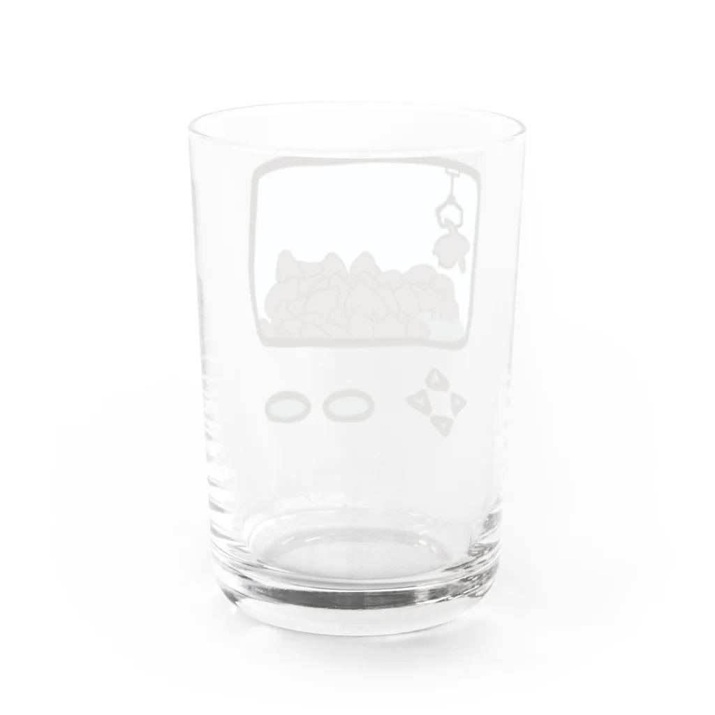 ペンギンのお子のペンギンのお子、クレイシinクレーンゲーム Water Glass :back