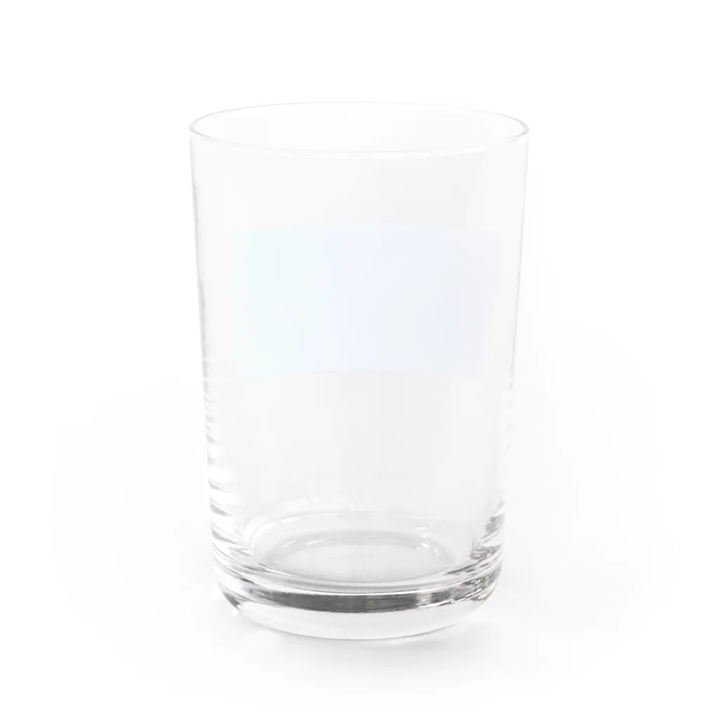 morの夕焼け時々晴れ Water Glass :back