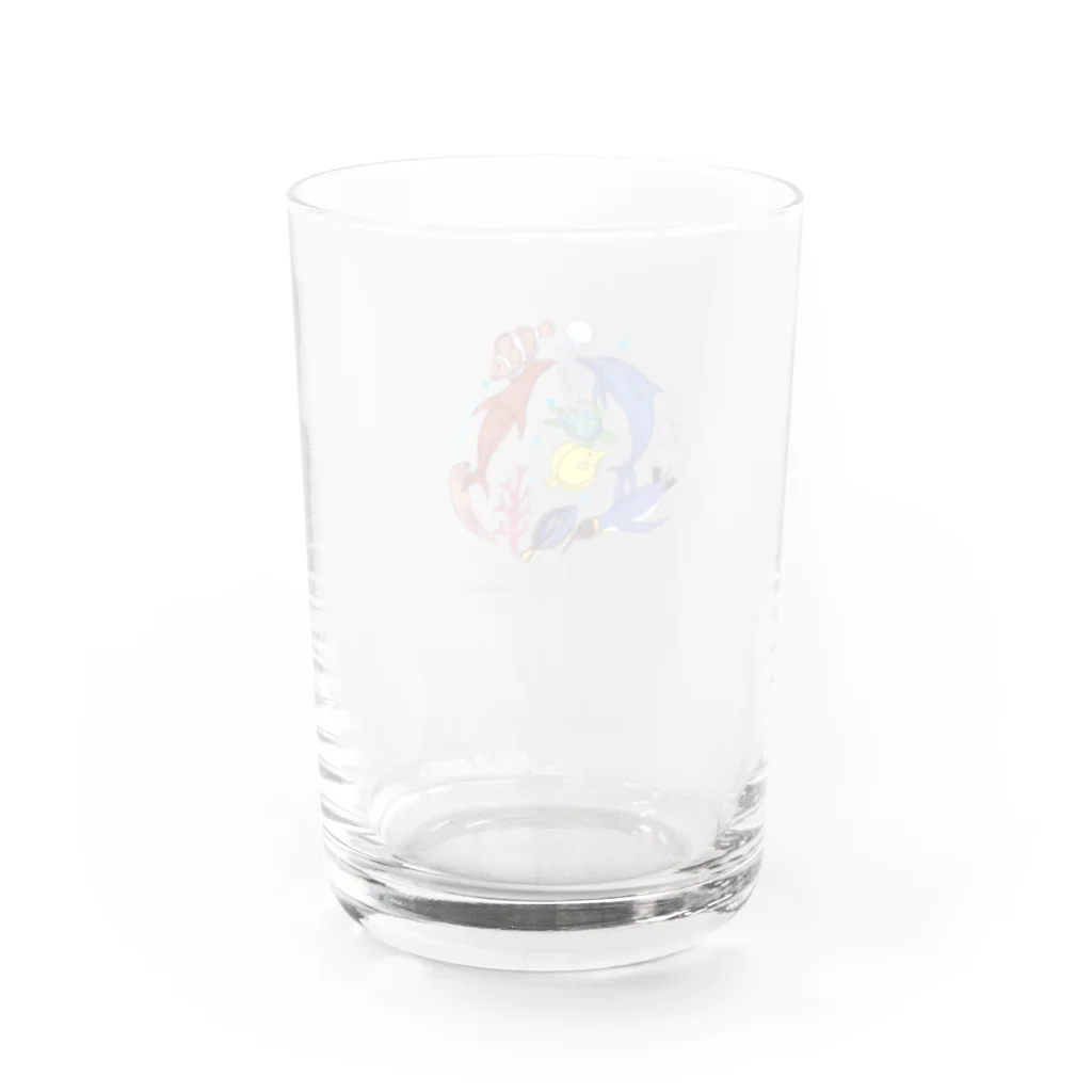 Daisuke.worldの大介の水族館 Water Glass :back