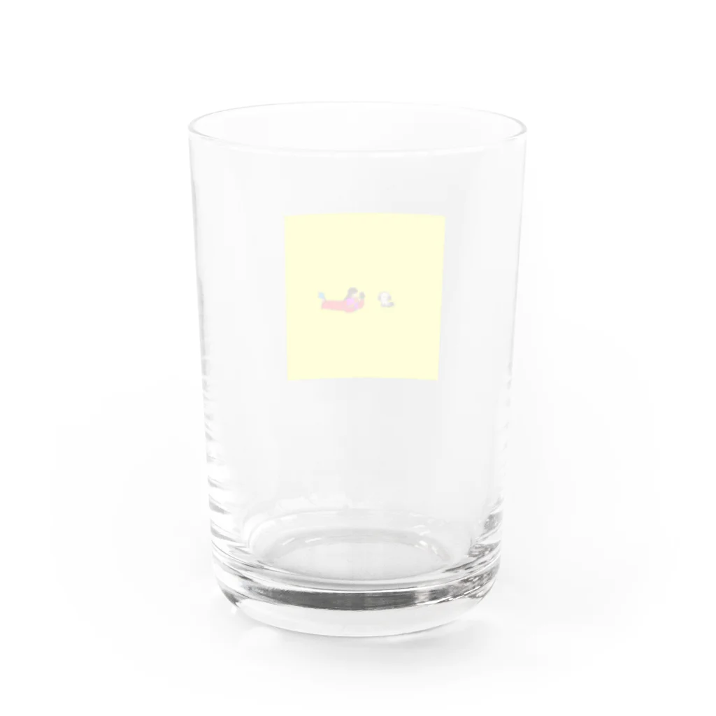 tokyo_tokyoの犬とあたし Water Glass :back