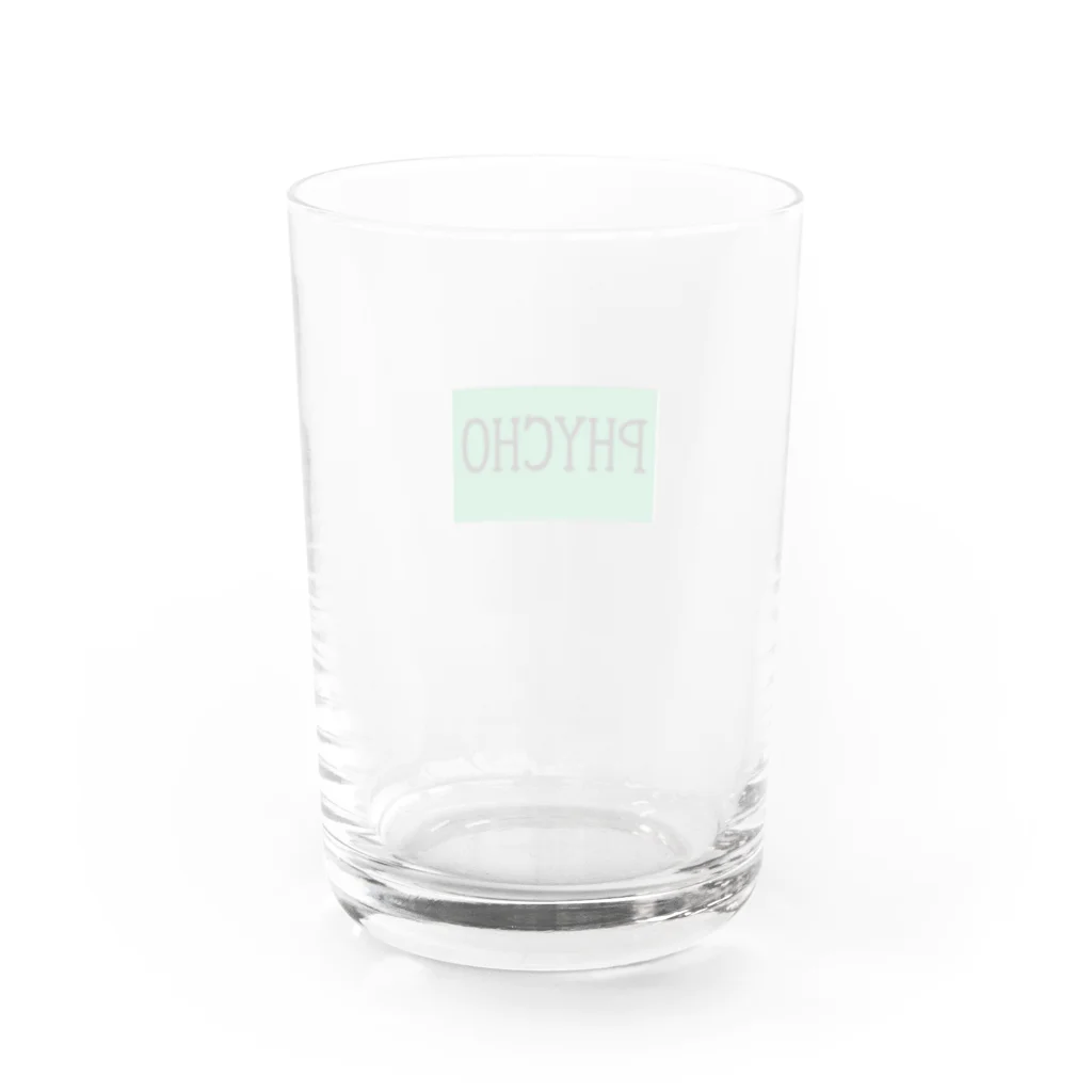 宇宙インターチェンジのサイコ Water Glass :back