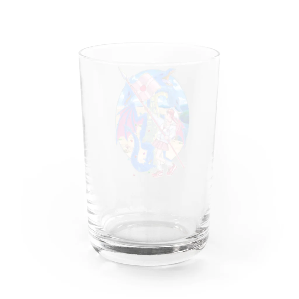 こばやし少女の令和女の子戦記 Water Glass :back