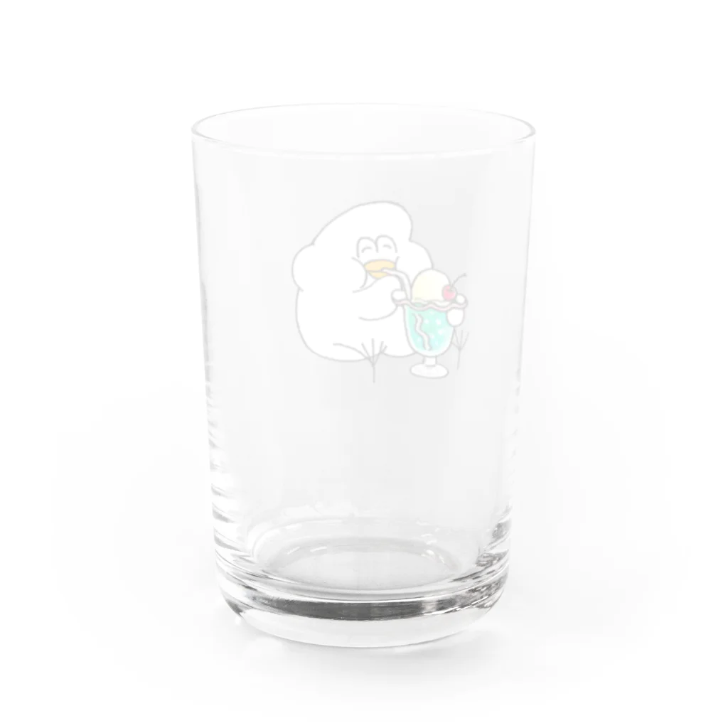 mugny shopのクリームソーダ  Water Glass :back