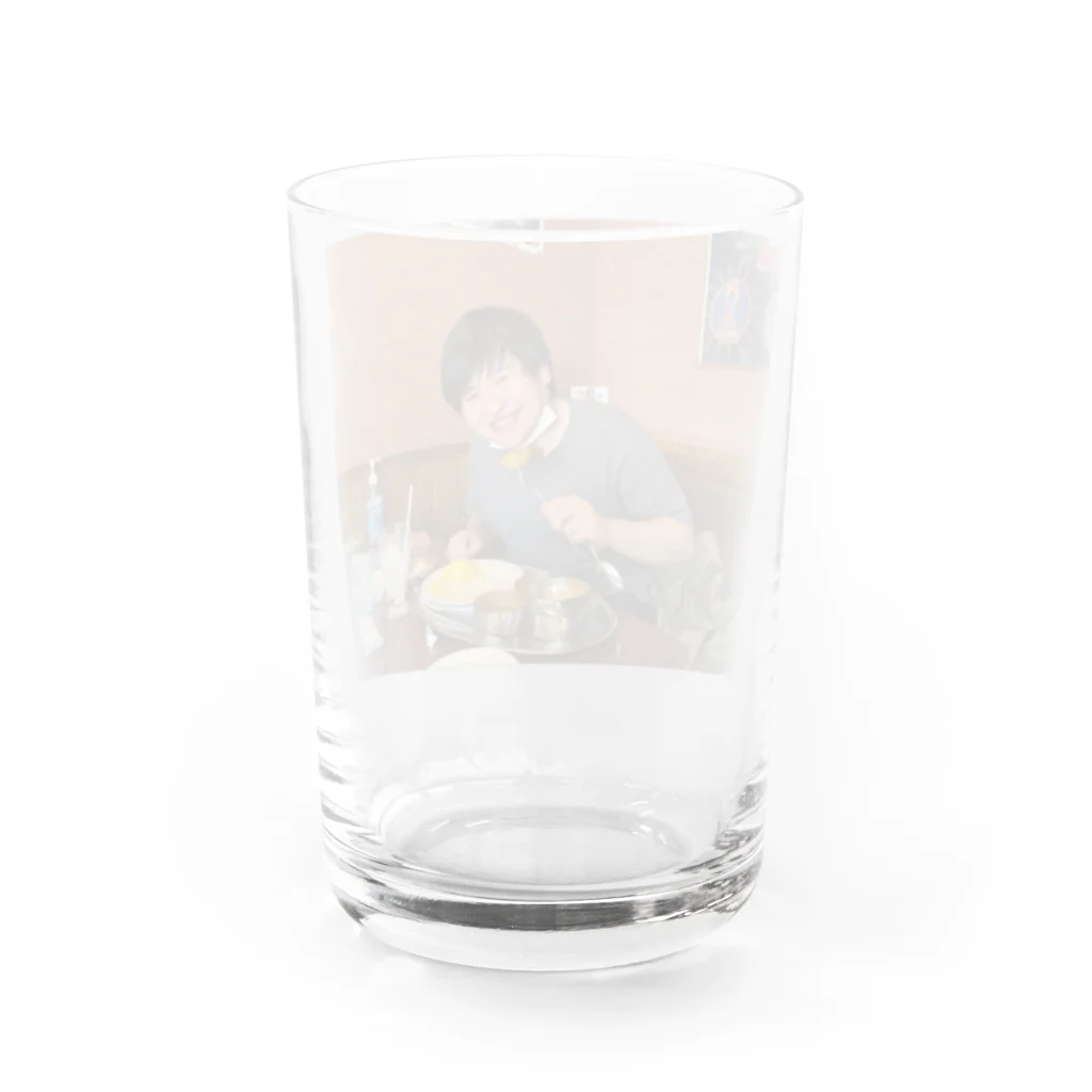 GOHANKUNのほかほかゴハン君 Water Glass :back