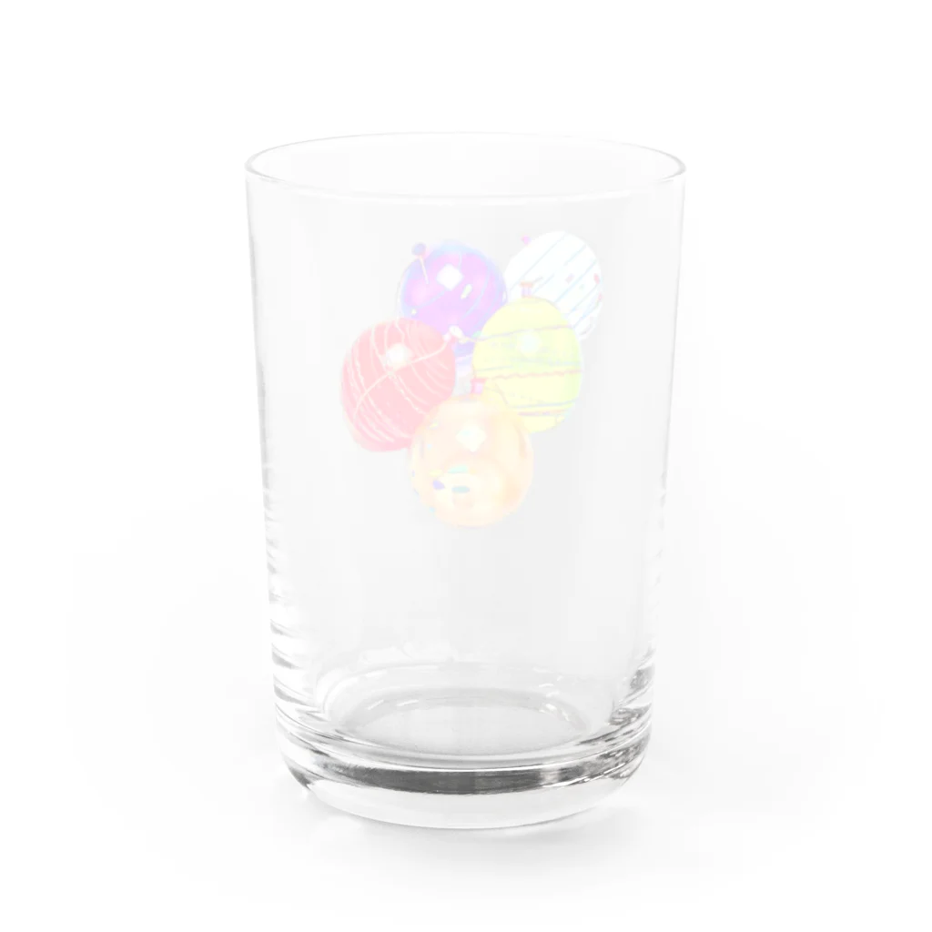 昭和の思い出の昭和の思い出『ヨーヨー釣り』 Water Glass :back