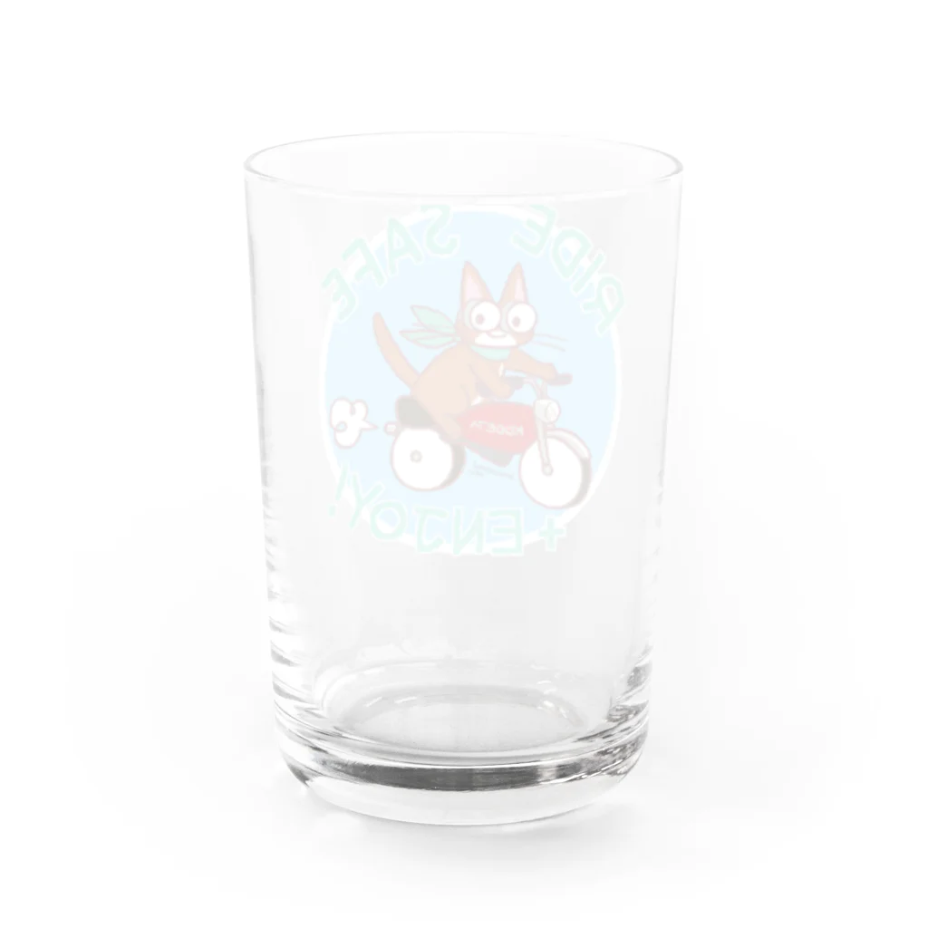 GOODS by smalls nakanoのEnjoy ride with Kogeta  Water Glass :back