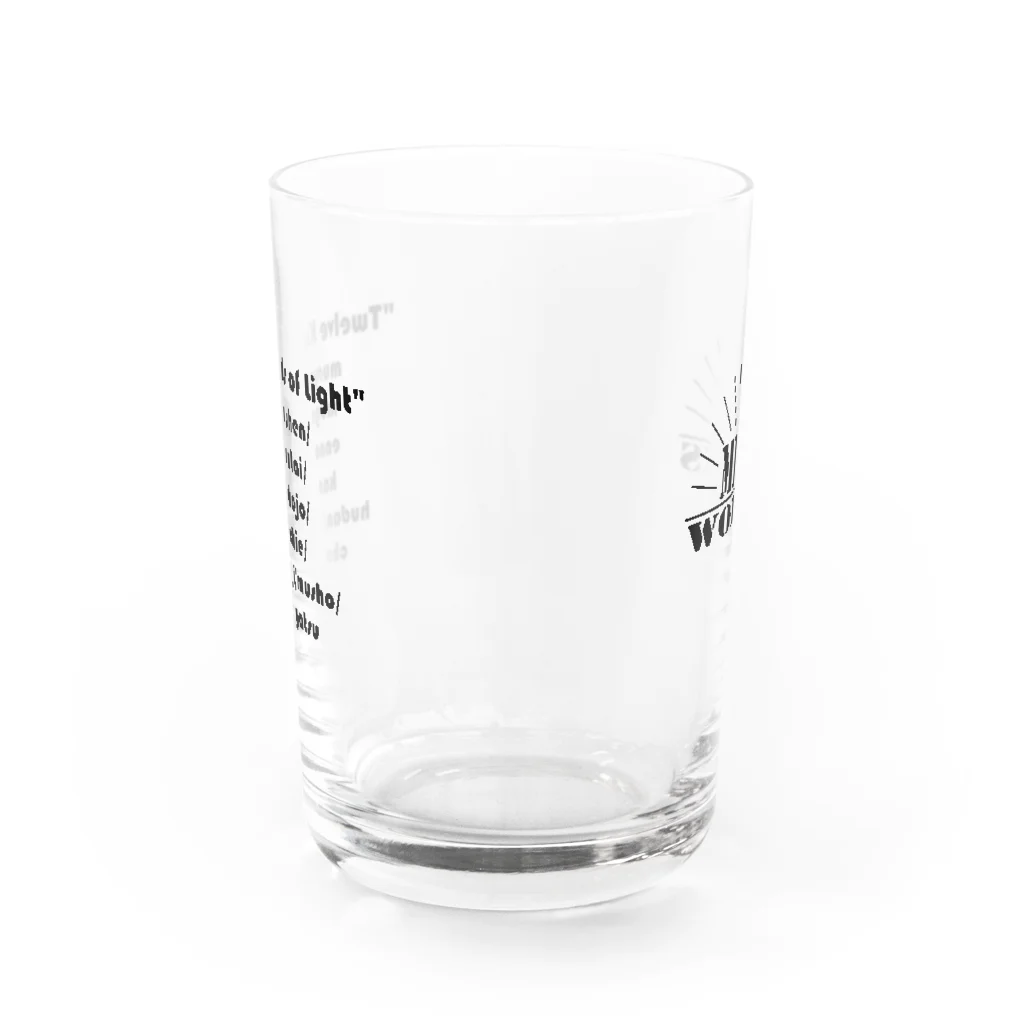 koshinのミダワークスグラス Water Glass :back