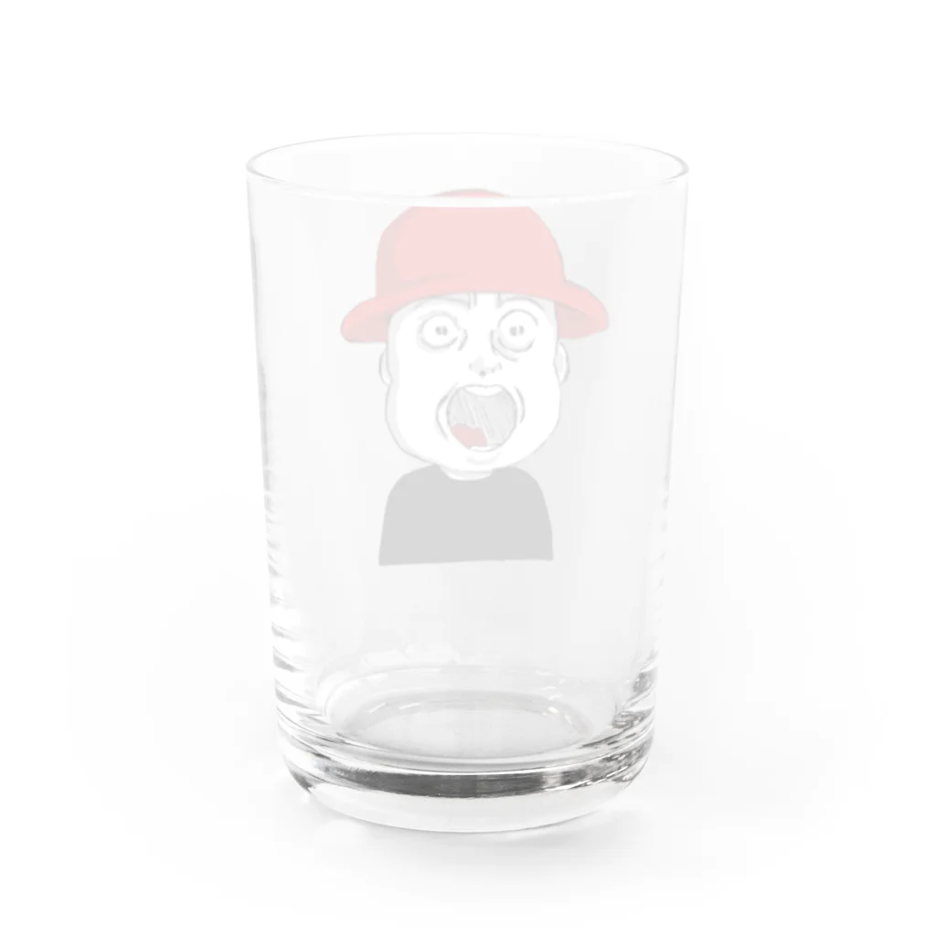 けんいち@TV KENICHの絶叫グラス Water Glass :back