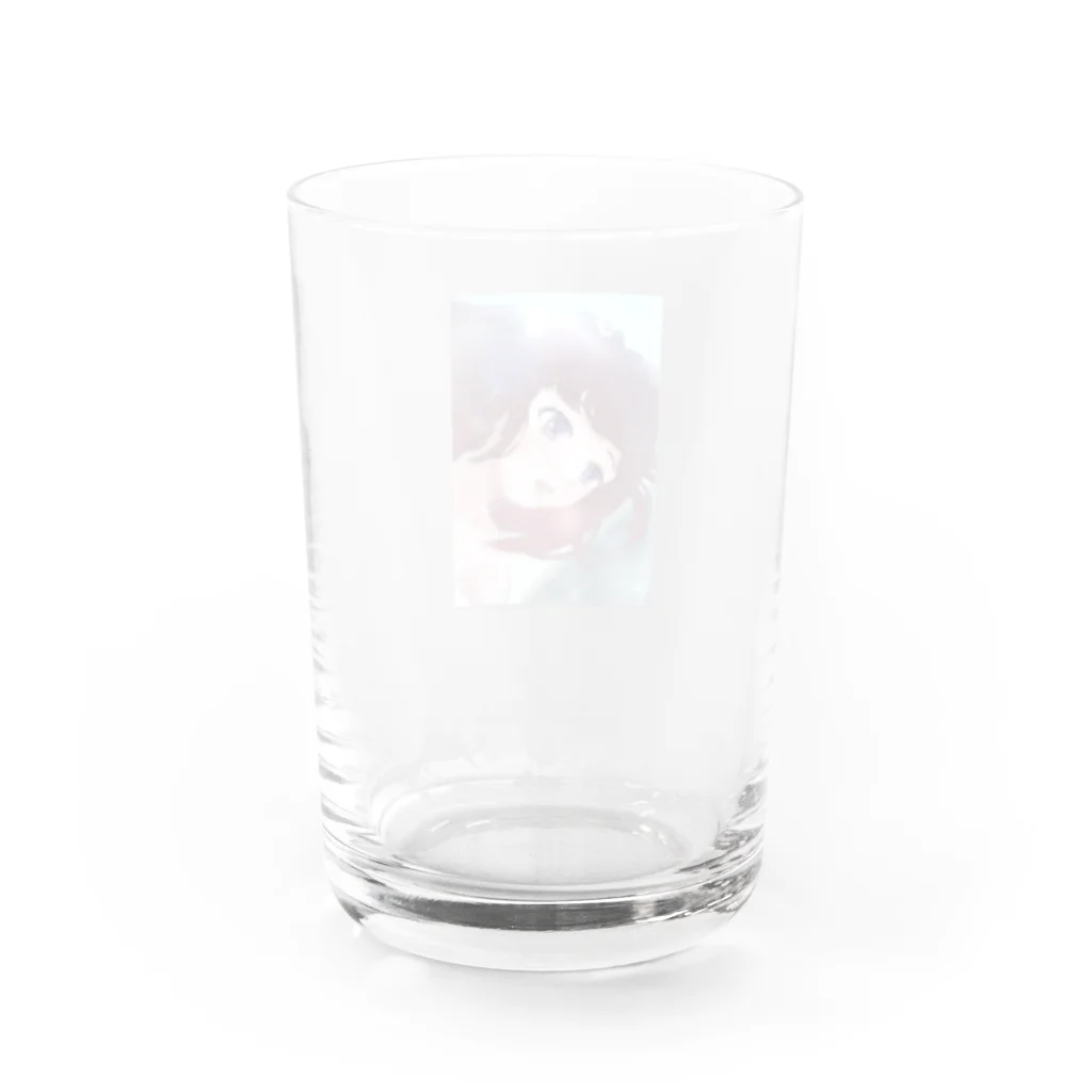 りふれくしょんのエメリ Water Glass :back