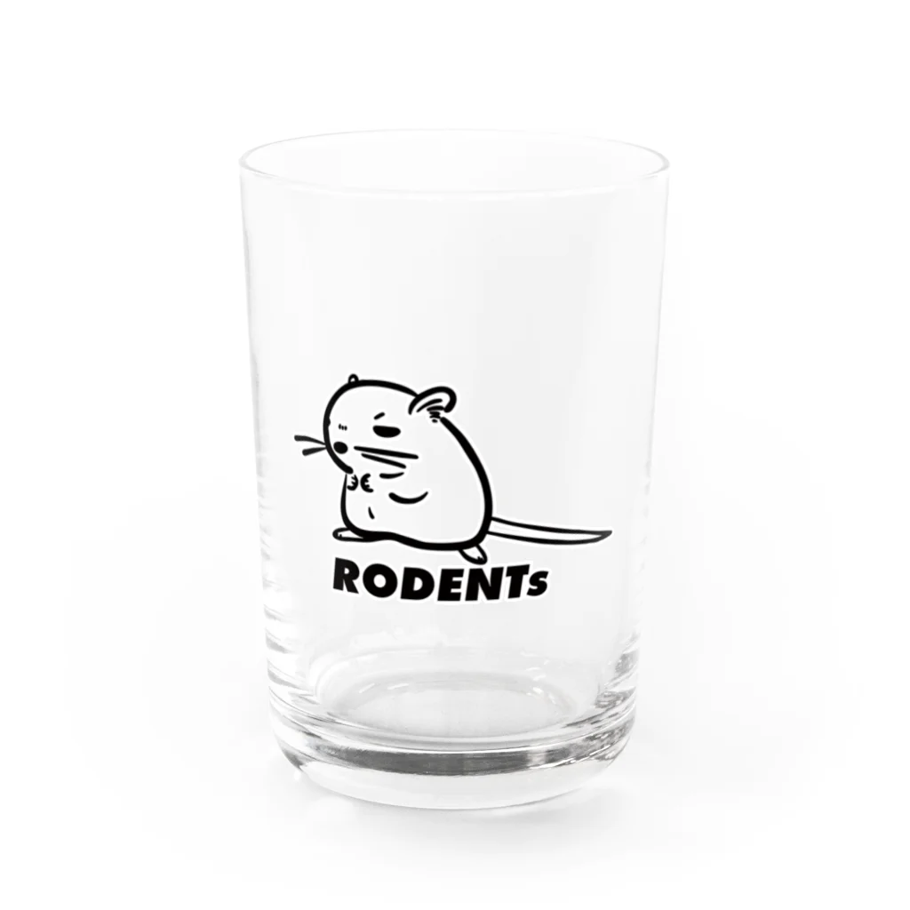 RODENTsグッズショップ🐹のろちゅもくん（ノーマル） Water Glass :front