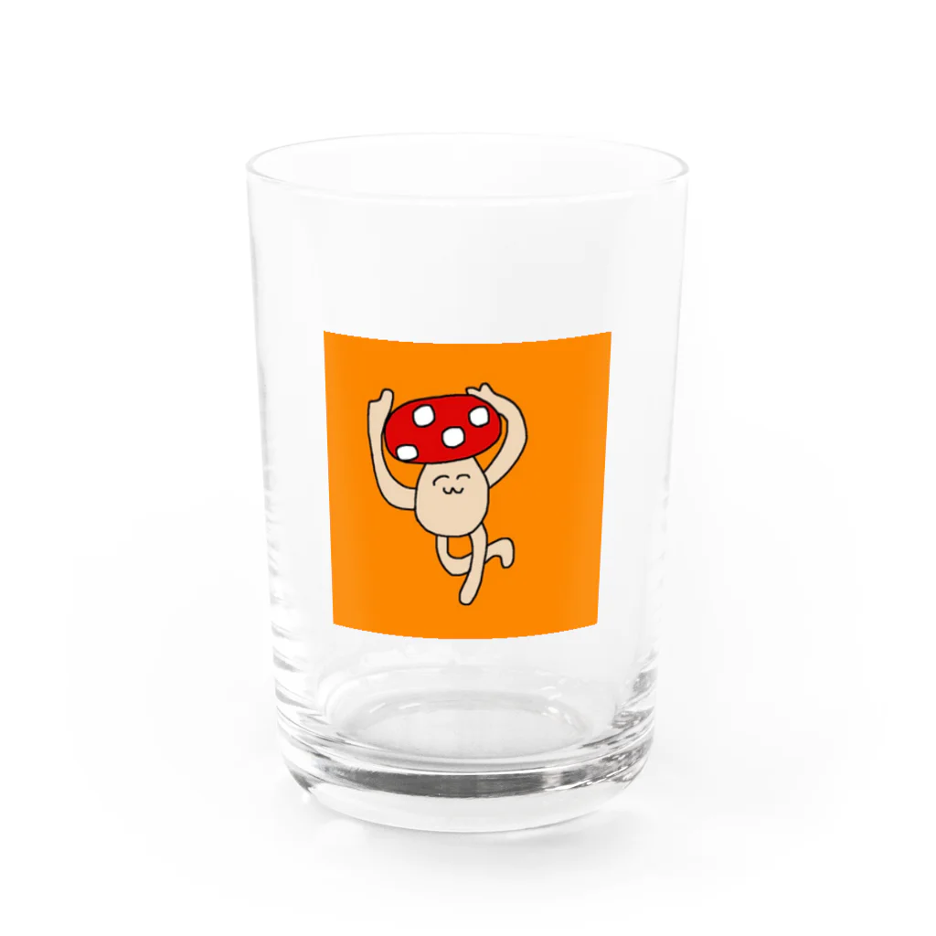 きのこのきんるいくんオーバーサイズTシャツ Water Glass :front