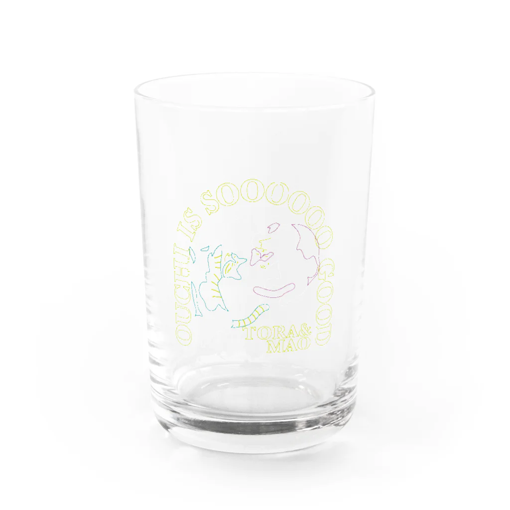 桑井スーのねこちゃんおうちだいすき Water Glass :front