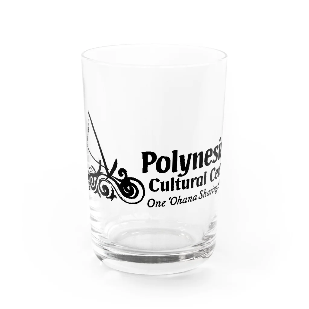 ポリネシア・カルチャー・センターのポリネシアカルチャーセンター　ロゴアイテム Water Glass :front