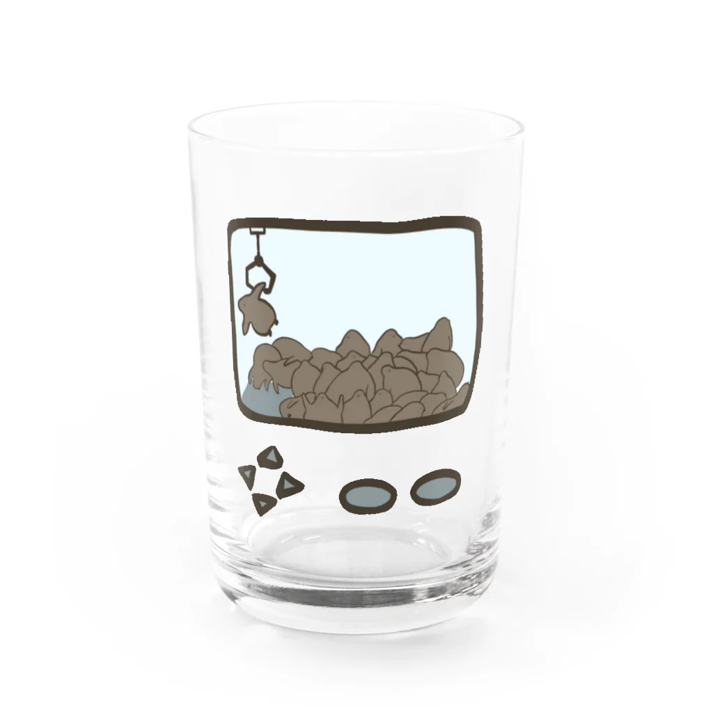 ペンギンのお子のペンギンのお子、クレイシinクレーンゲーム Water Glass :front