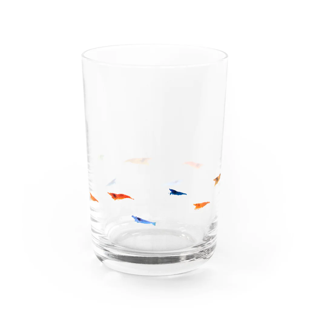 saoliicaのエビのツマツマ Water Glass :front