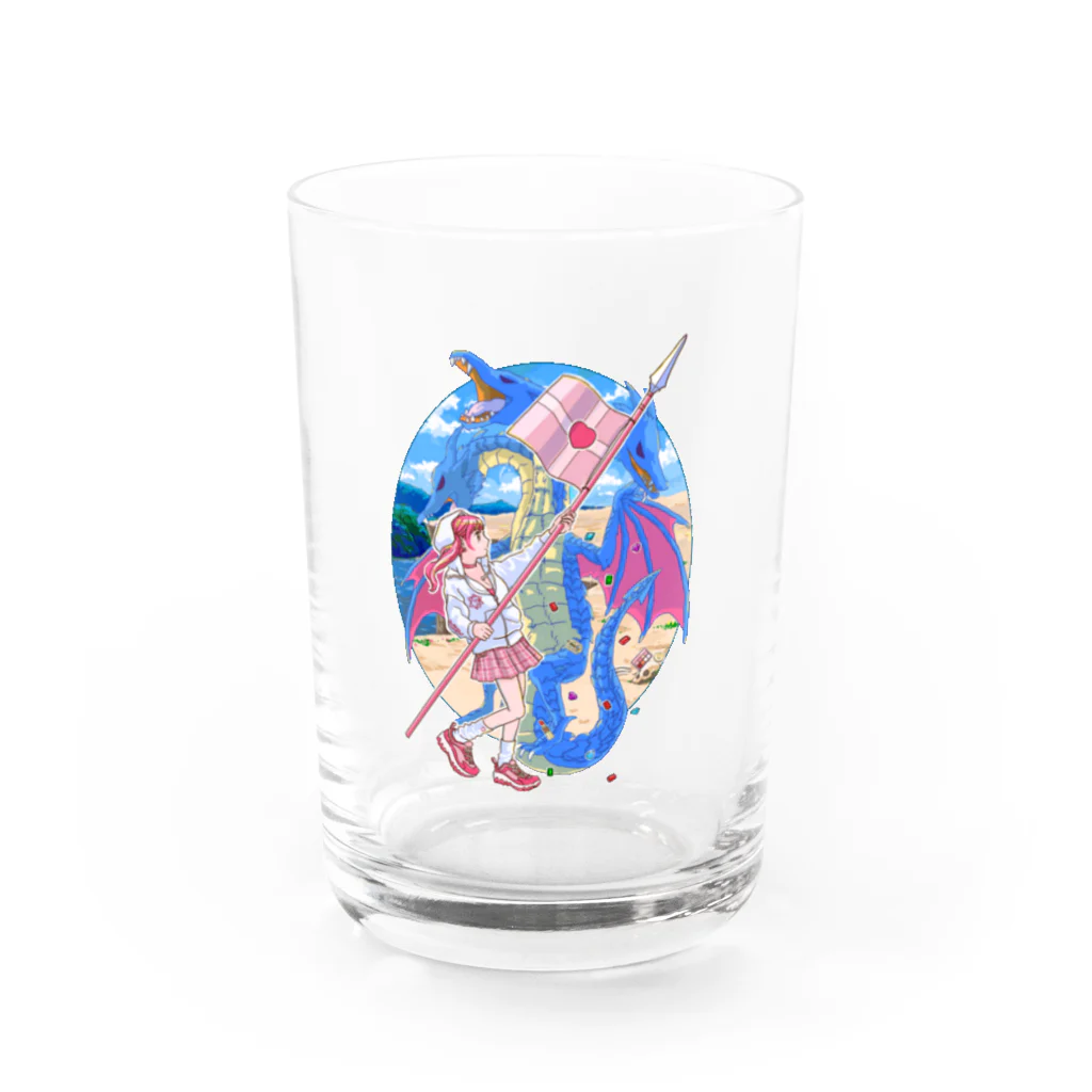 こばやし少女の令和女の子戦記 Water Glass :front