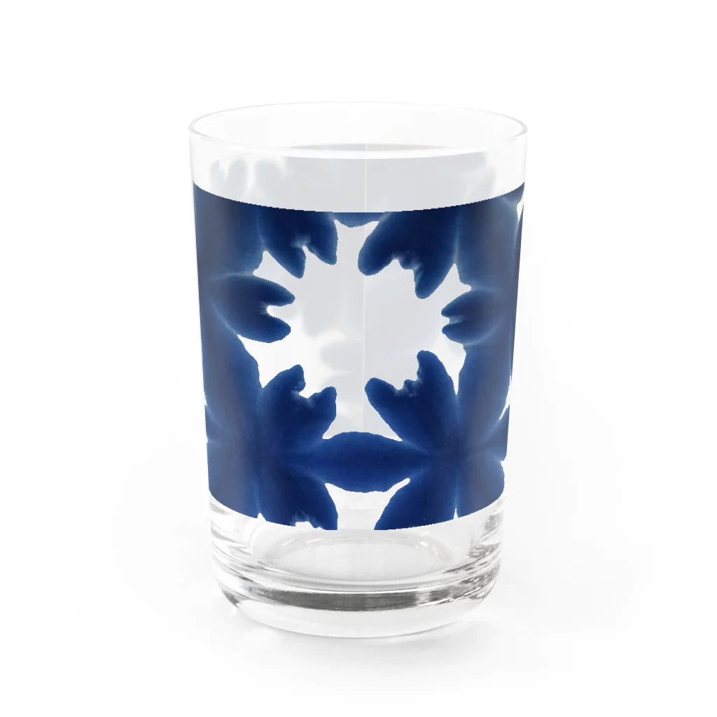 さまんさ758のＳＨＩＢＯＲＩ（クリア） Water Glass :front