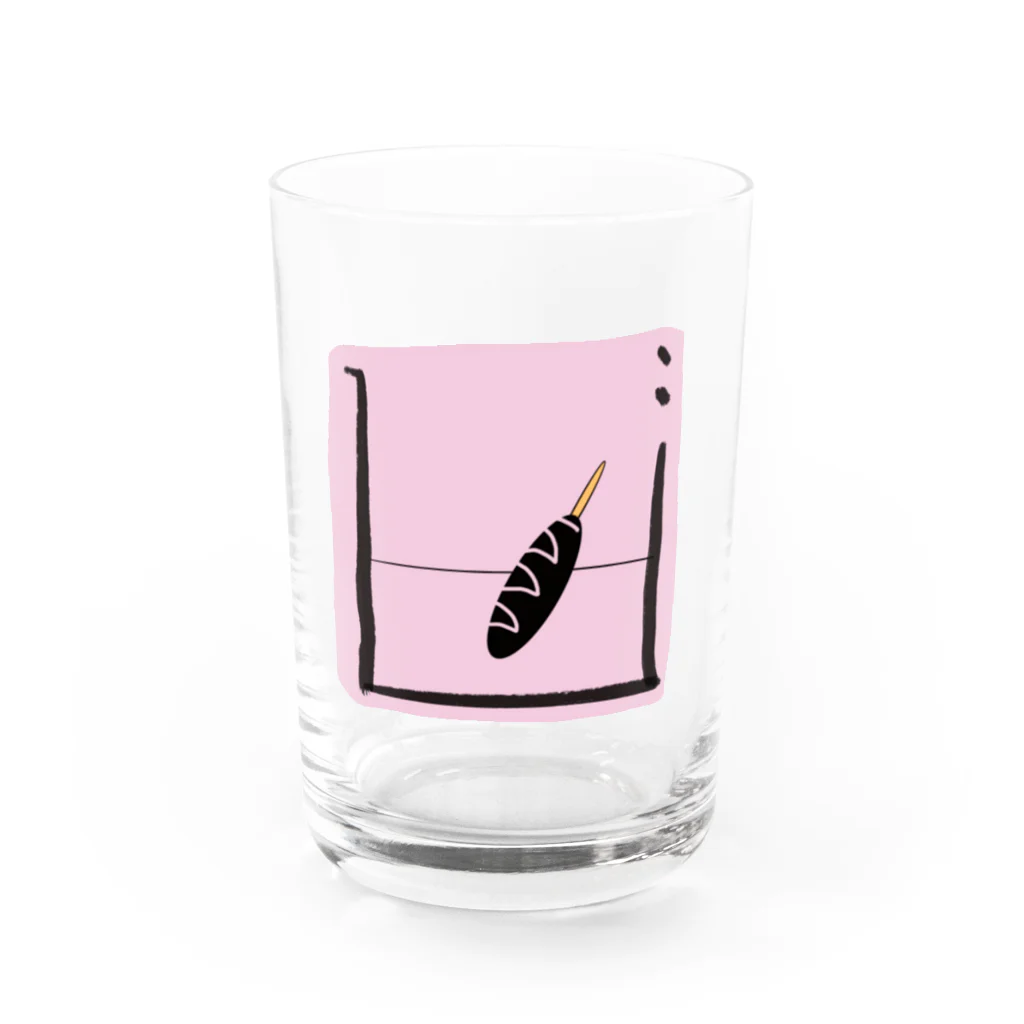 hrdの作業場のフランクKUHURUTO(赤) Water Glass :front