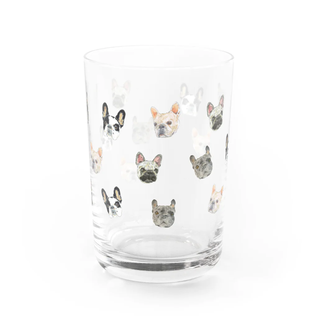 noe_to_meg (ノエとめぐ)のブヒがいっぱい Water Glass :front