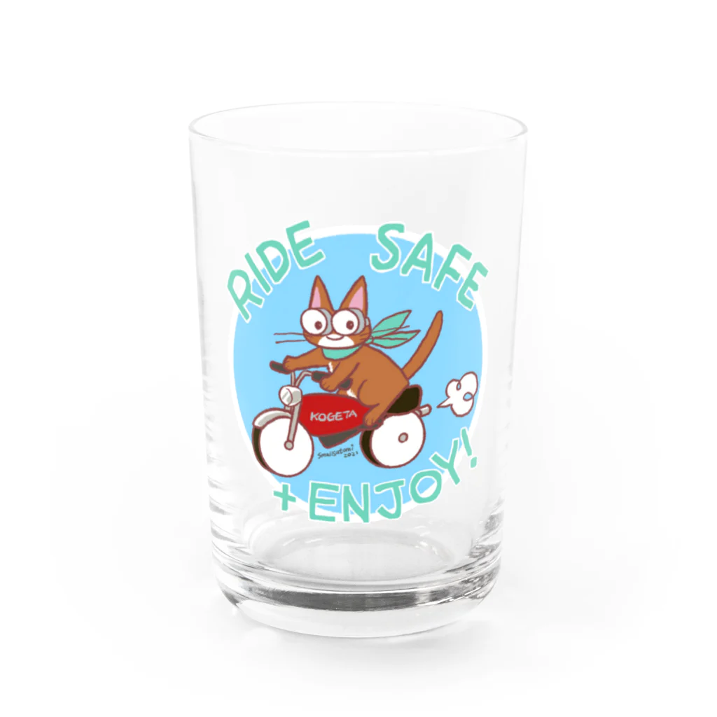 GOODS by smalls nakanoのEnjoy ride with Kogeta  Water Glass :front