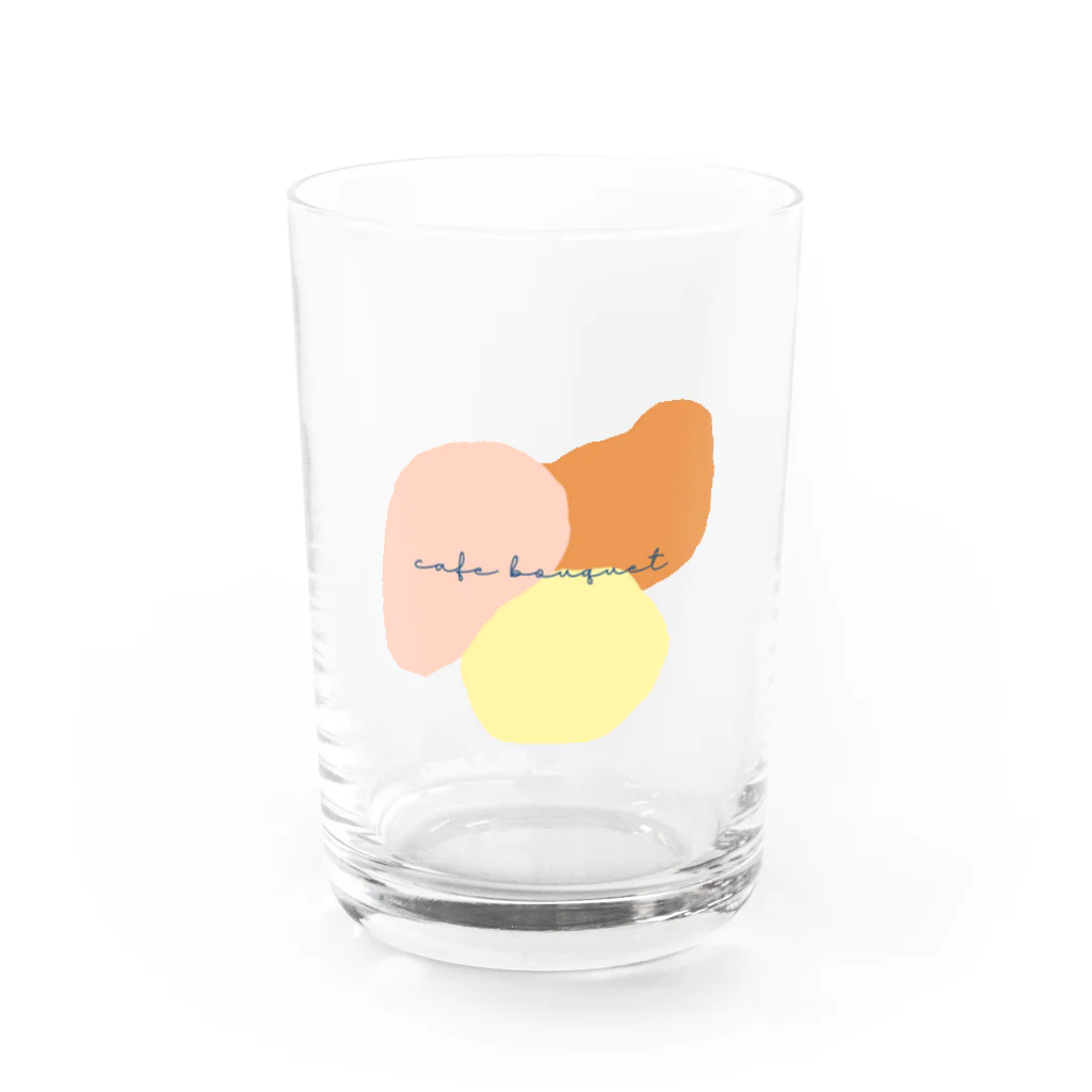 bouquetのcafe bouquet 3color Water Glass :front