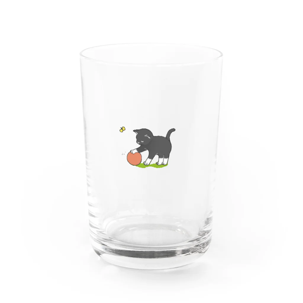 連弾兄弟のくつしたねこ Water Glass :front