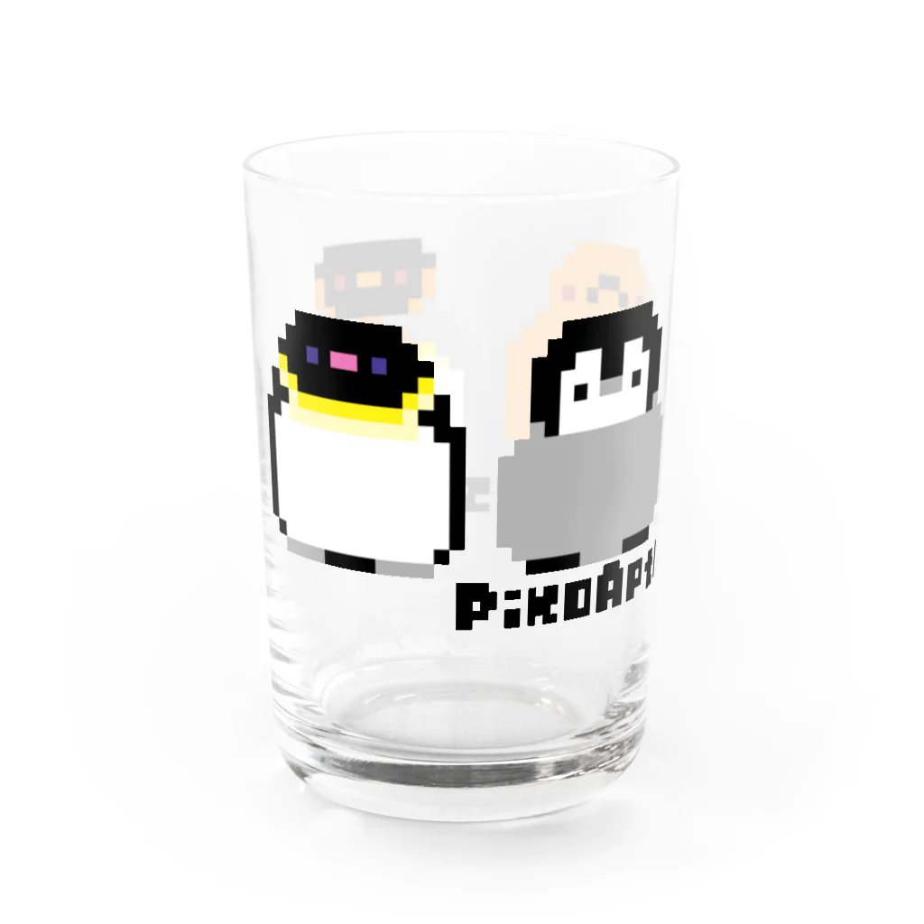 ヤママユ(ヤママユ・ペンギイナ)のピコアプテノディテス(よこ) Water Glass :left