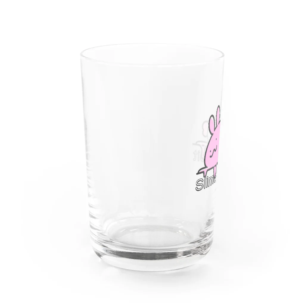 傘工房のスライムらびっと Water Glass :left