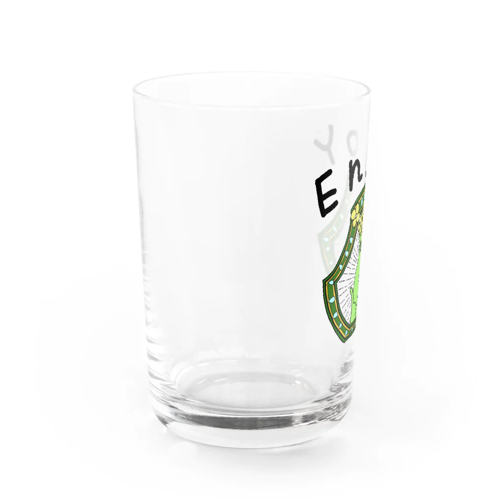 水仙舎のエンジョイおじさん Water Glass :left
