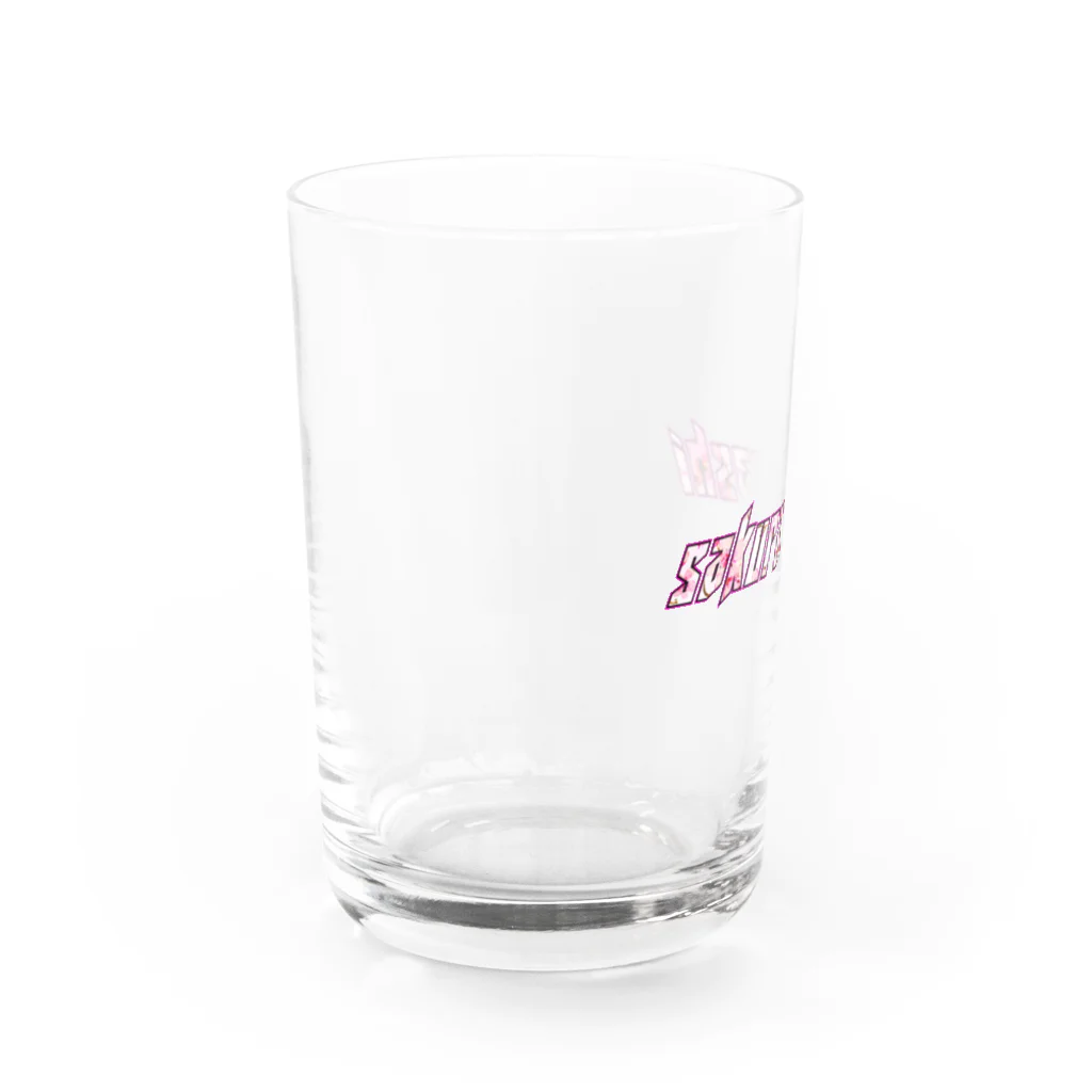 桜嵐の部屋の桜嵐グッズ（英字） Water Glass :left