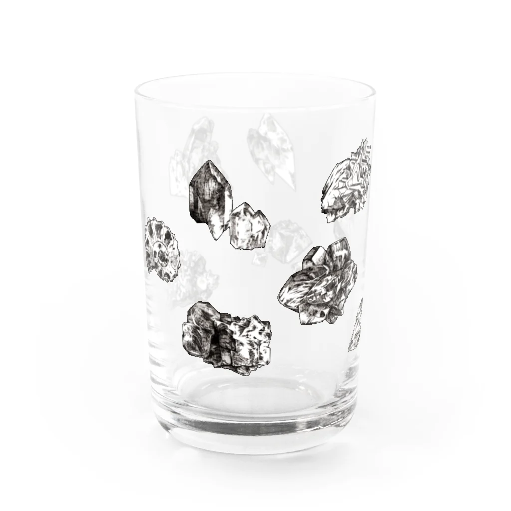 ジンボアユミの鉱物 Water Glass :left
