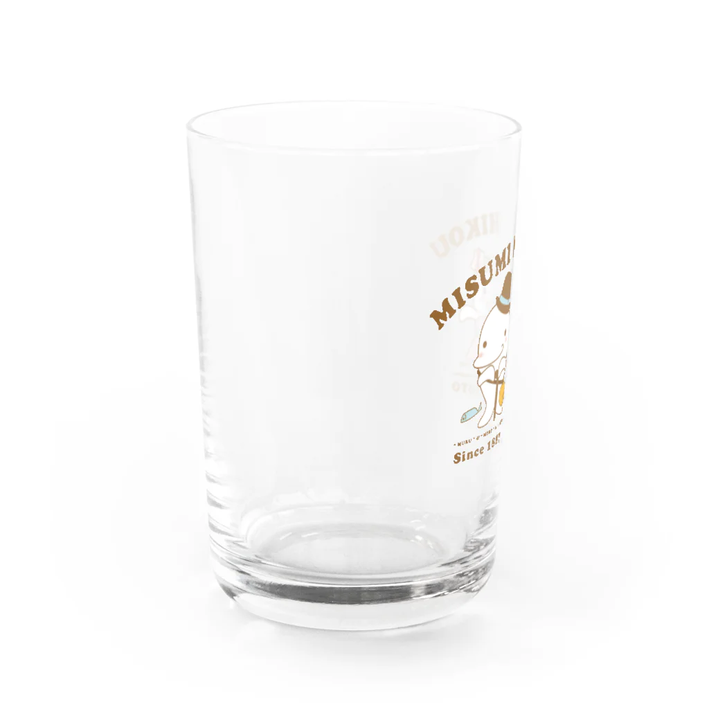 三角西港 世界遺産登録！ スナメリビーチのムル＆メリィ Water Glass :left