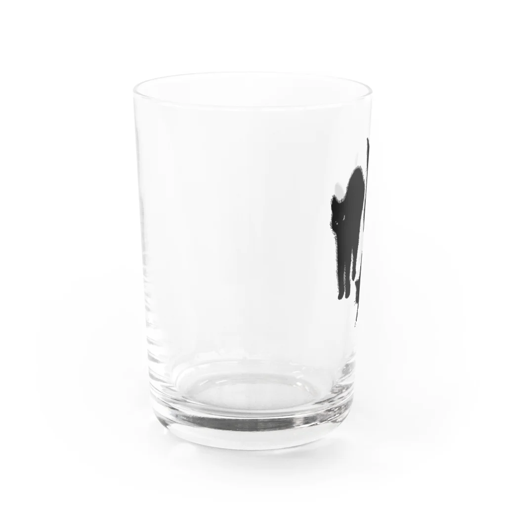 Y O L KのANGRY CAT Water Glass :left
