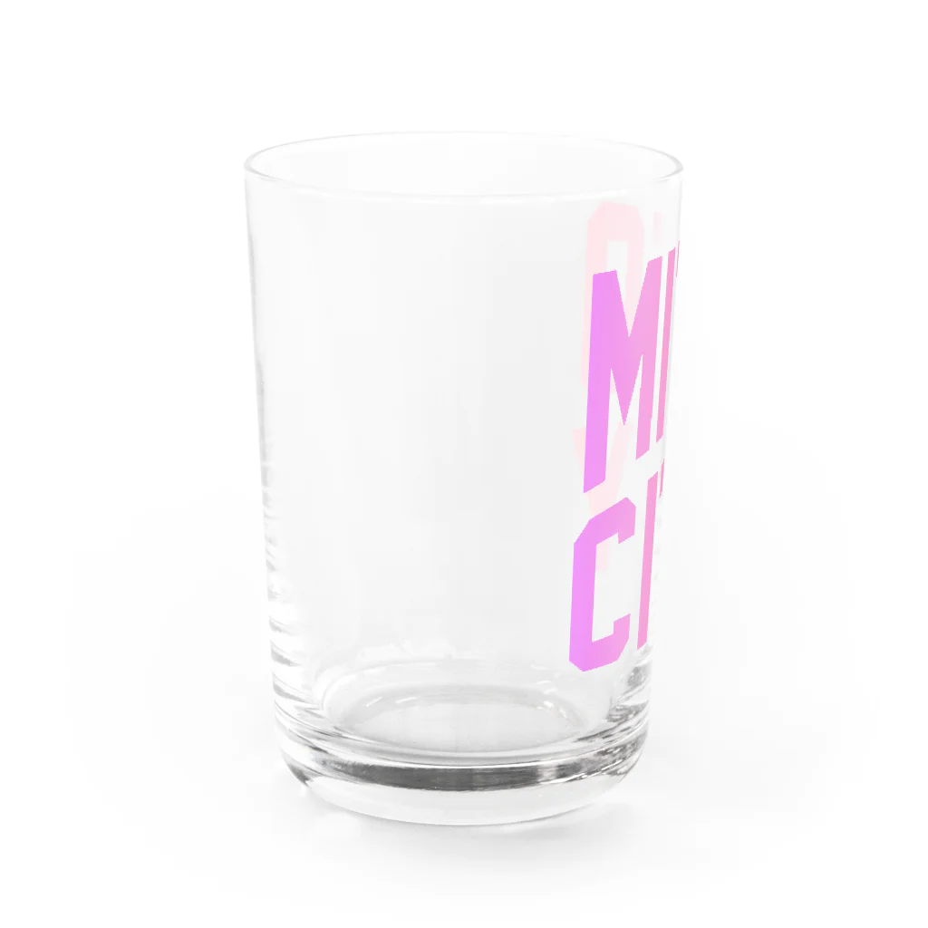JIMOTOE Wear Local Japanの水戸市 MITO CITY Water Glass :left