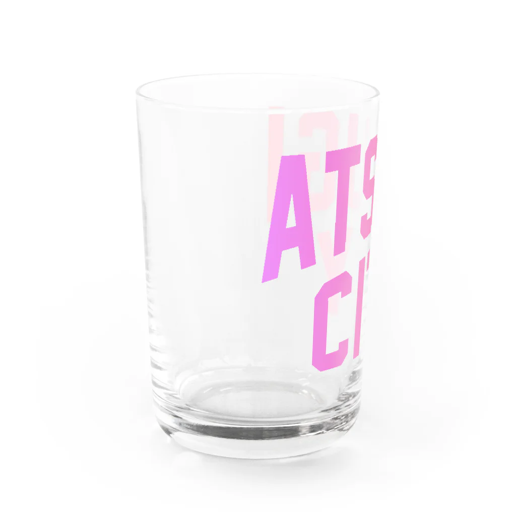 JIMOTOE Wear Local Japanの厚木市 ATSUGI CITY Water Glass :left