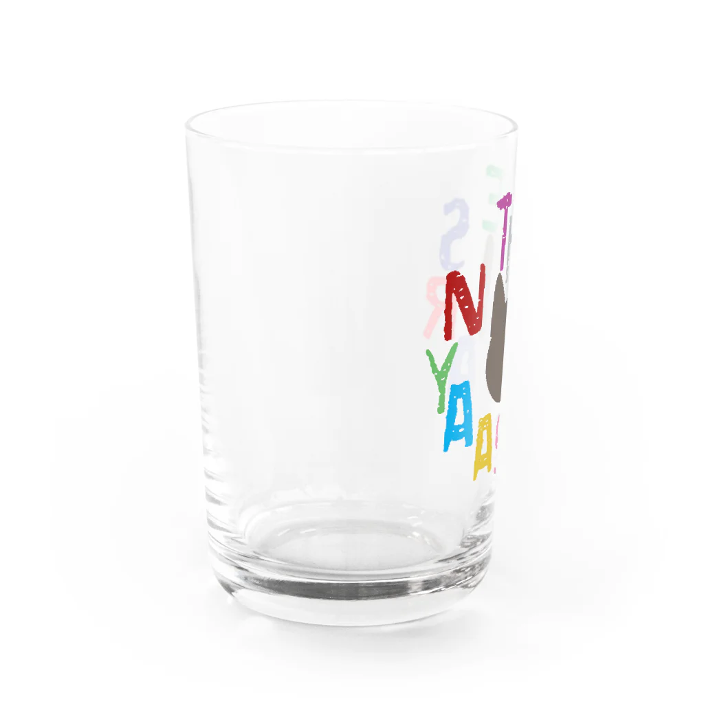 YOSSEY_GOODSのニャアスターズグラス Water Glass :left