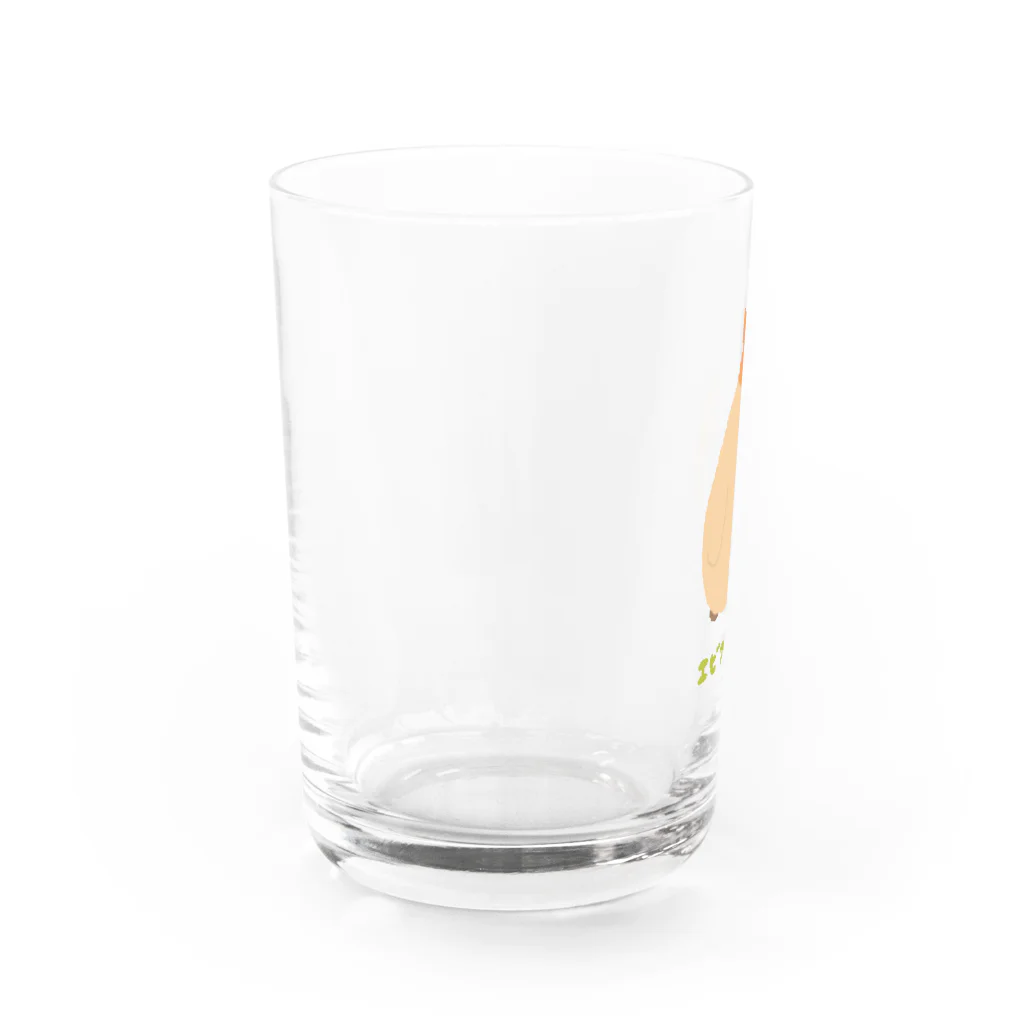 ペンギンのお子のペンギンのお子、エビフリャ～～ Water Glass :left